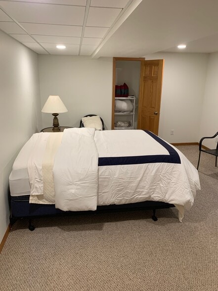 Bedroom 3 - View 1, lower level - 719 N Gammon Rd