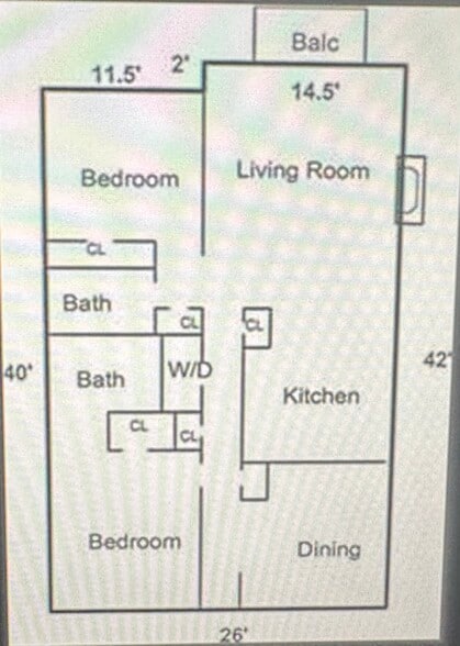 Floorplan - 103 Westover Ave
