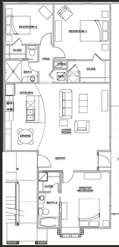 3BR/2BA - 41 Waller St