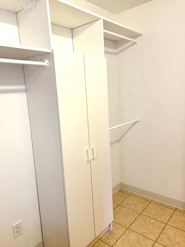 Walk in closet in Primary Bedroom area - 203 5th St