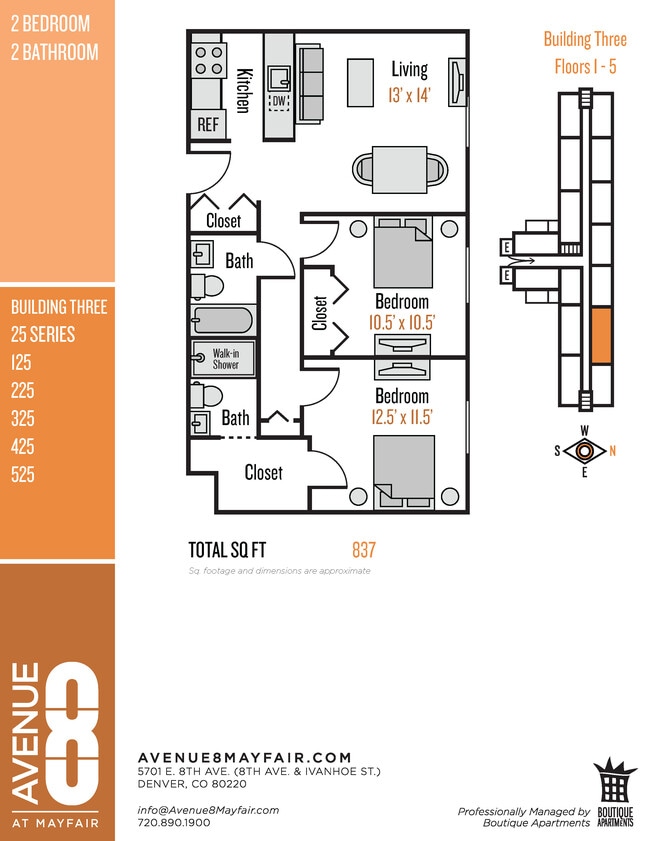 Floorplan - Avenue 8 at Mayfair