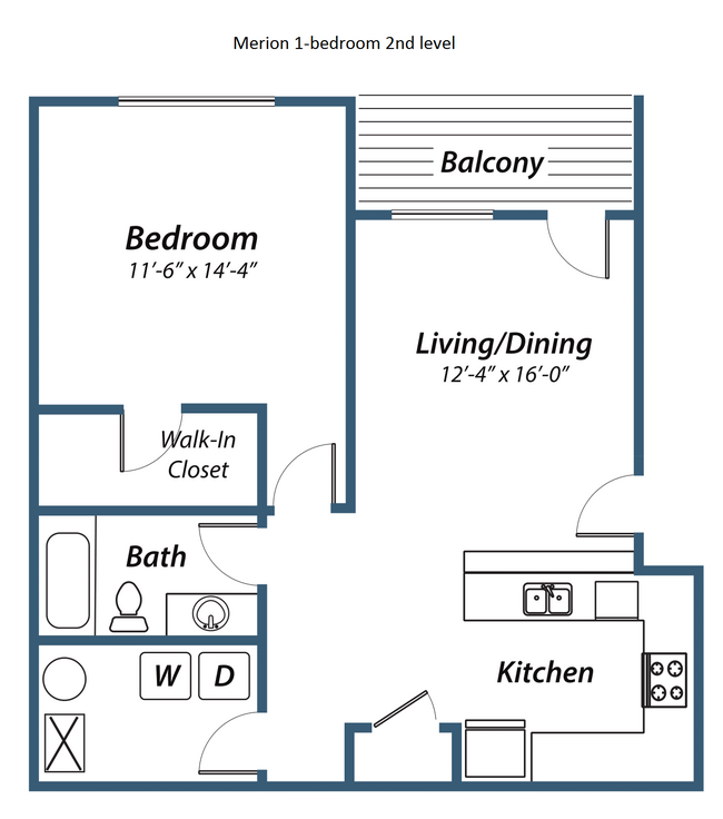 Plan 3 - Merion Apartments