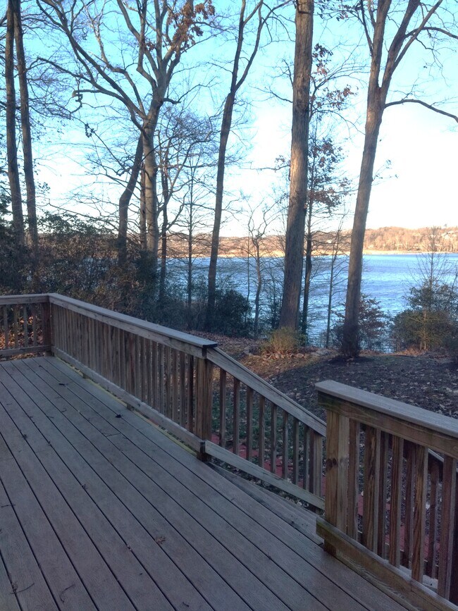 View from deck - 3221 Riverview Dr