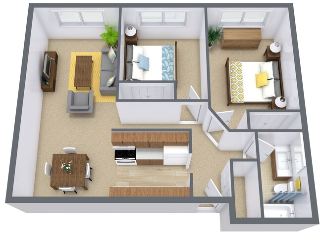 Floorplan - Sunwood Apartment Community