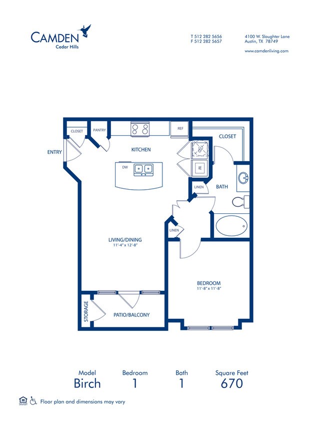 Floorplan - Camden Cedar Hills