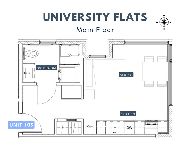 Floorplan - University Flats