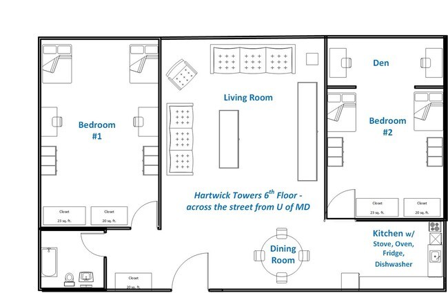 floor plan - 4330 Hartwick Rd