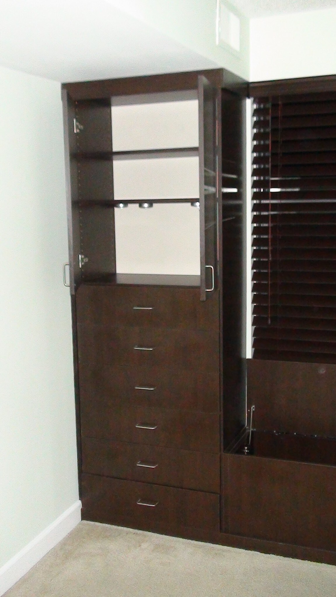 Bedroom built-in storage - 1401 17th St NW