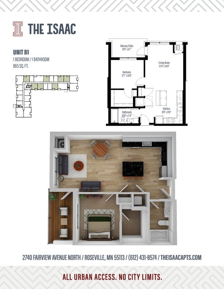 Interior Photo - The Isaac Apartments