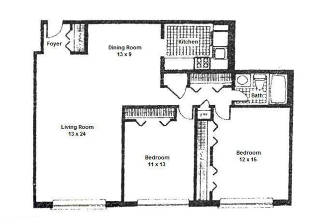 floor plan - 4977 Battery Ln