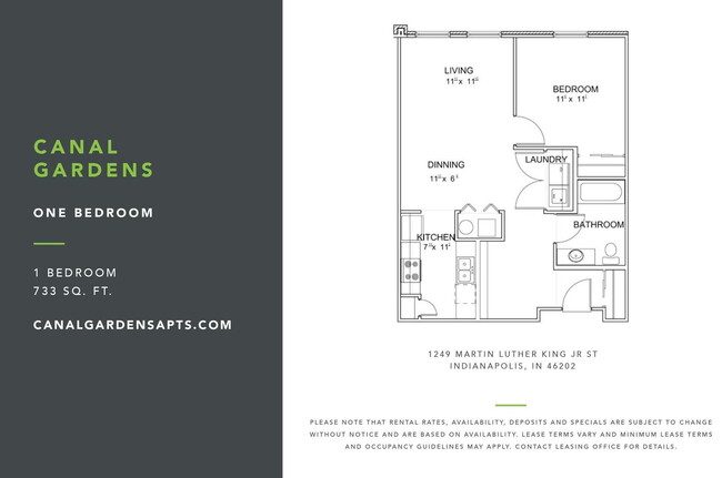 Floorplan - Canal Gardens