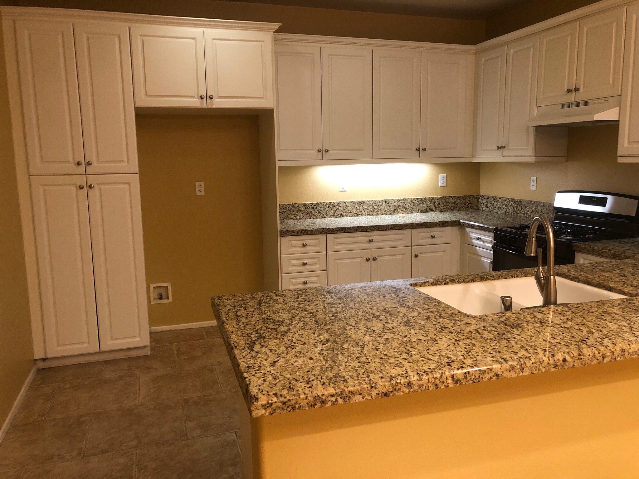 Kitchen ,new kitchen faucet ,granite counters . - 6395 Delgado Ln