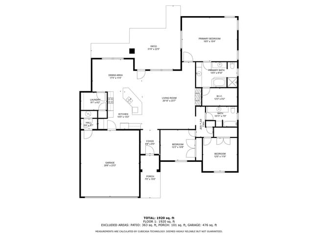 Building Photo - 3 Bedroom 2 Bath Near Three Lakes MS!