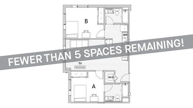 2x2 C Large - Fewer Than 5 Spaces Remaining! - Luxury Housing - Uncommon Fort Collins