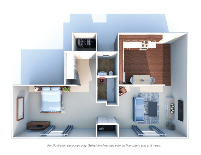 Floorplan - East Pointe Apartments