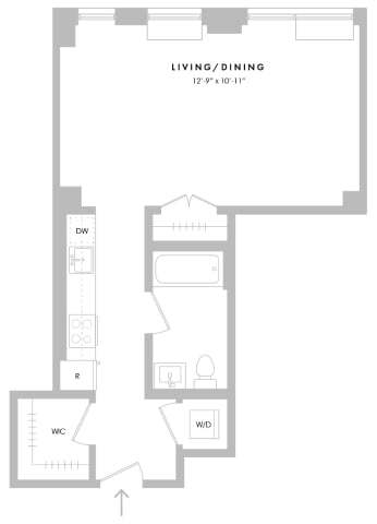 Floorplan - The Hazel Jersey City
