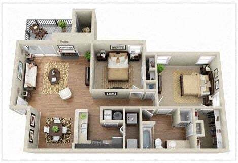 Floorplan - Elme Druid Hills