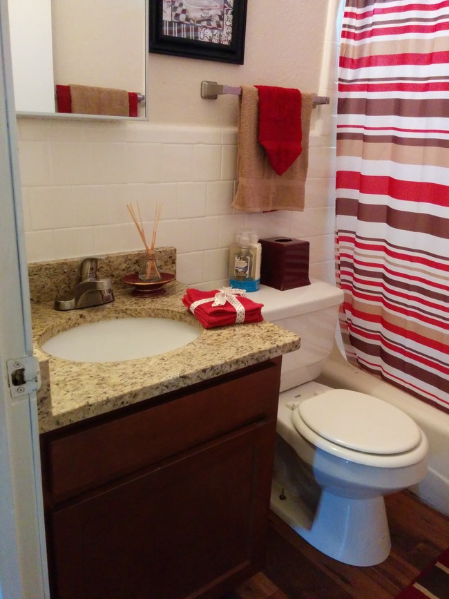 Bathroom - Dwell at 1794 Apartments