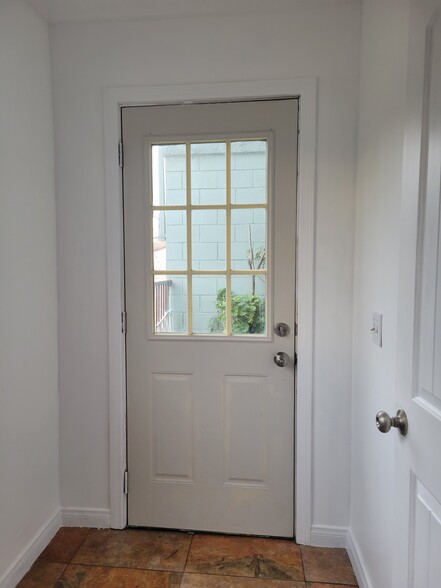 Back Door Exit - 6161 Oak Crest Way