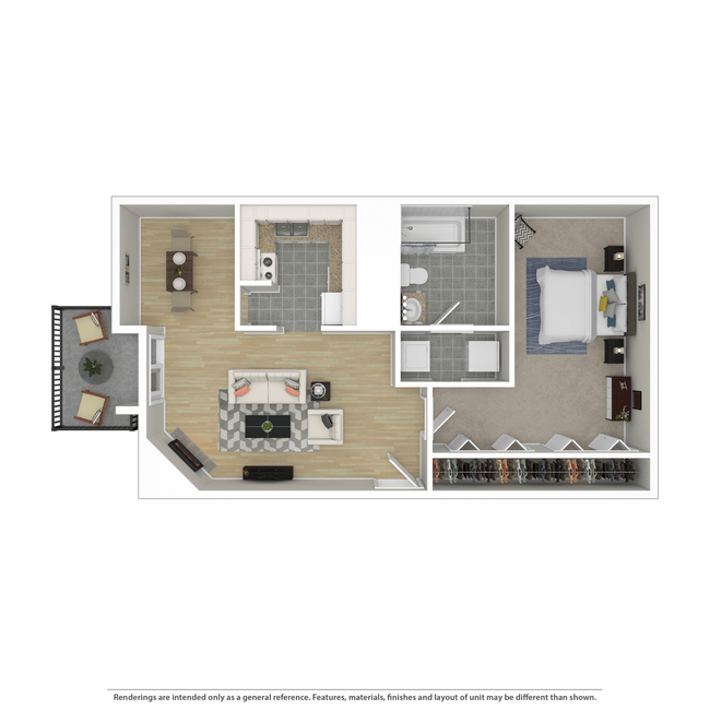 Floorplan - Linden Apartments