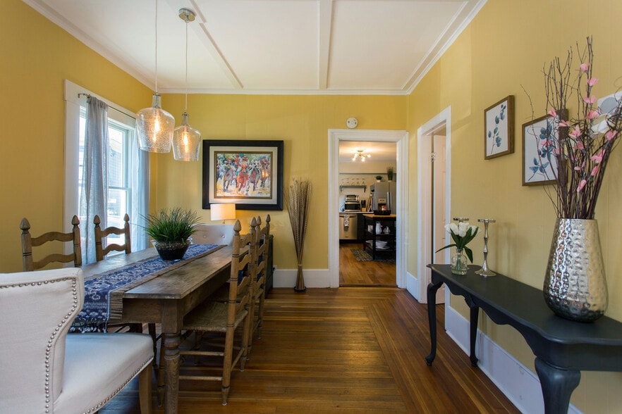 Dining Room looking into Kitchen - 47 Court St
