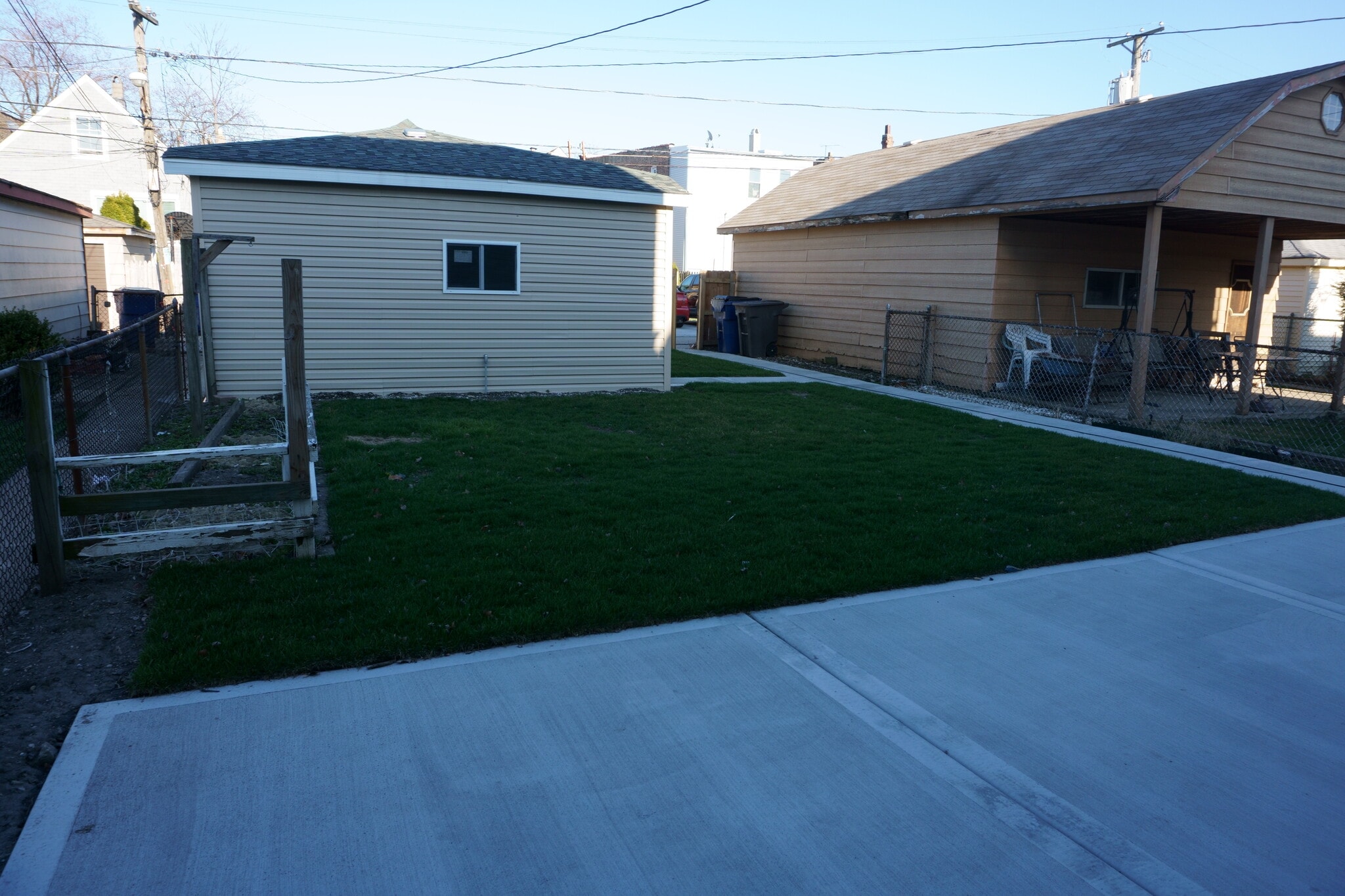 Backyard Patio - 2109 S 59th Ct