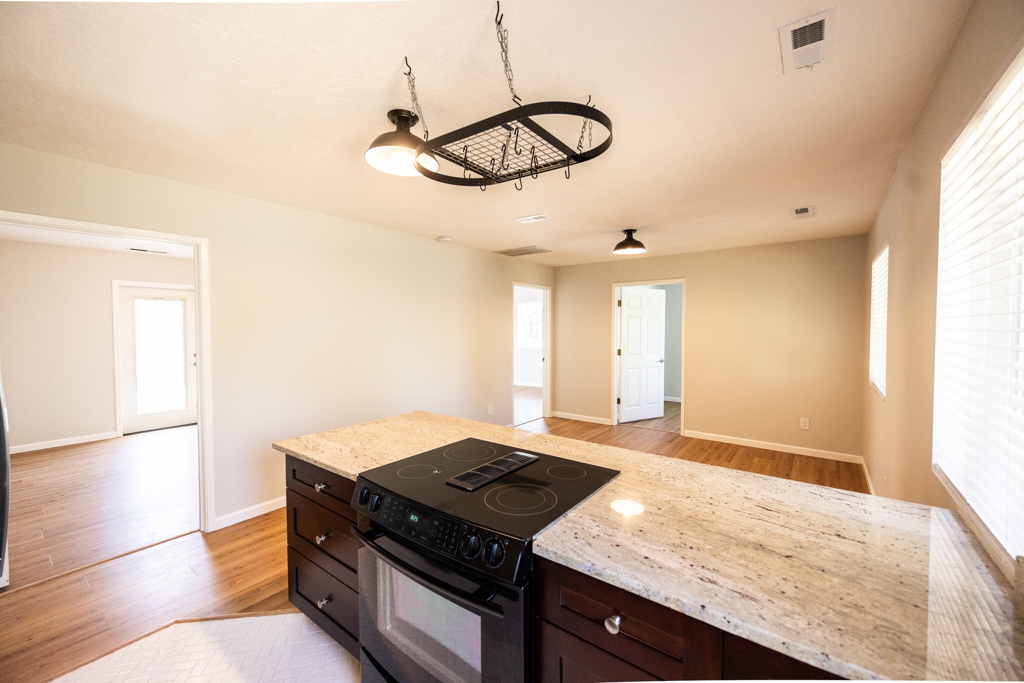 Kitchen view towards living space - 8717 NE Webster St