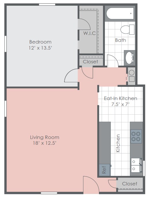 Floorplan - The Pines at Manhattan