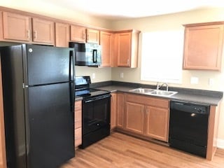 Beautiful NEW kitchen with tons of cabinets, workspace, double stainless sink with window and excellent appliances - 2312-A Belle Ave NE