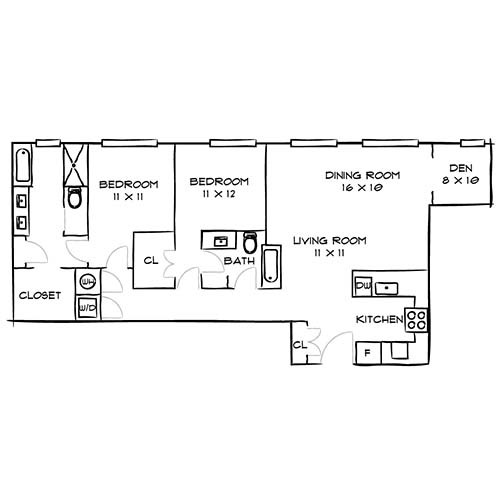 Floorplan - The Fremont