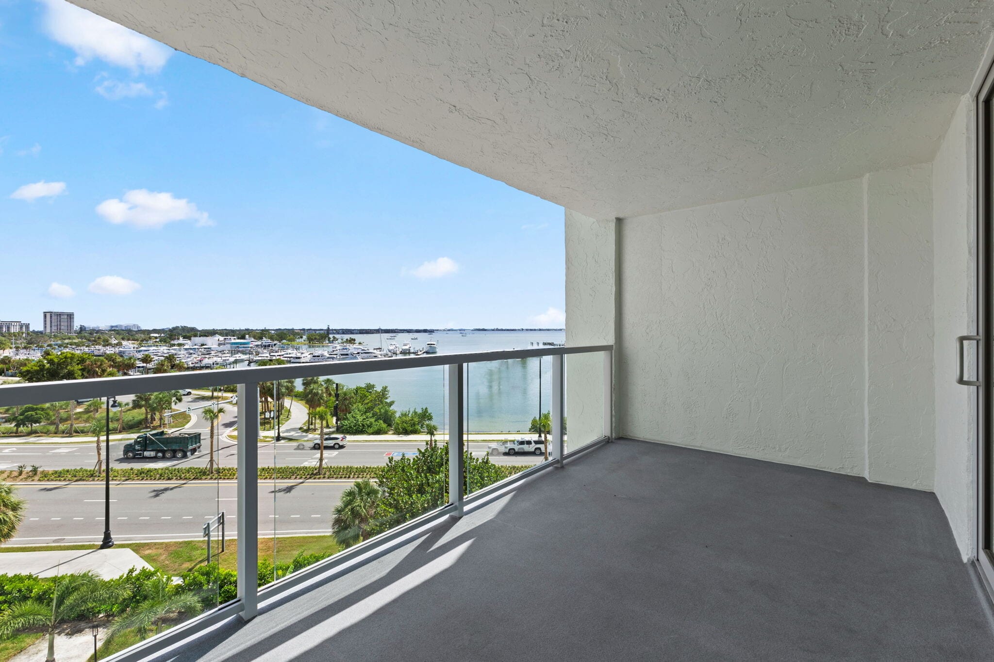 Balcony views - 1111 N Gulfstream Ave