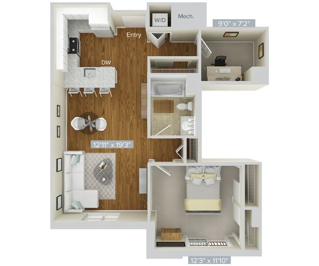 Floorplan - Avalon Clarendon