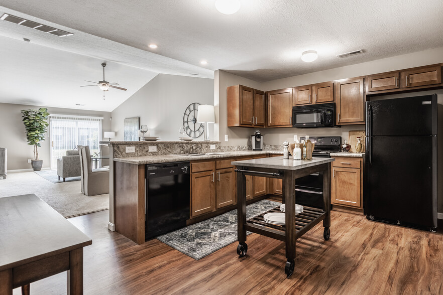 Spacious Kitchens with Pantries - Wheaton Village Apartments