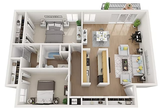 Floorplan - Walker House