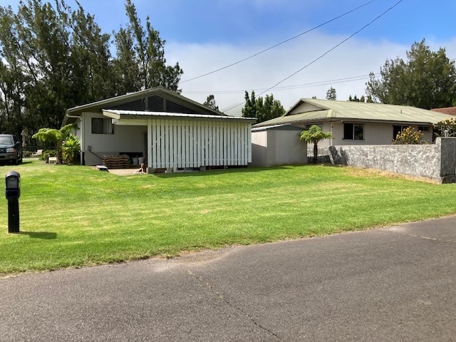 garage from street view - 66 -1253 Ahuli Cir
