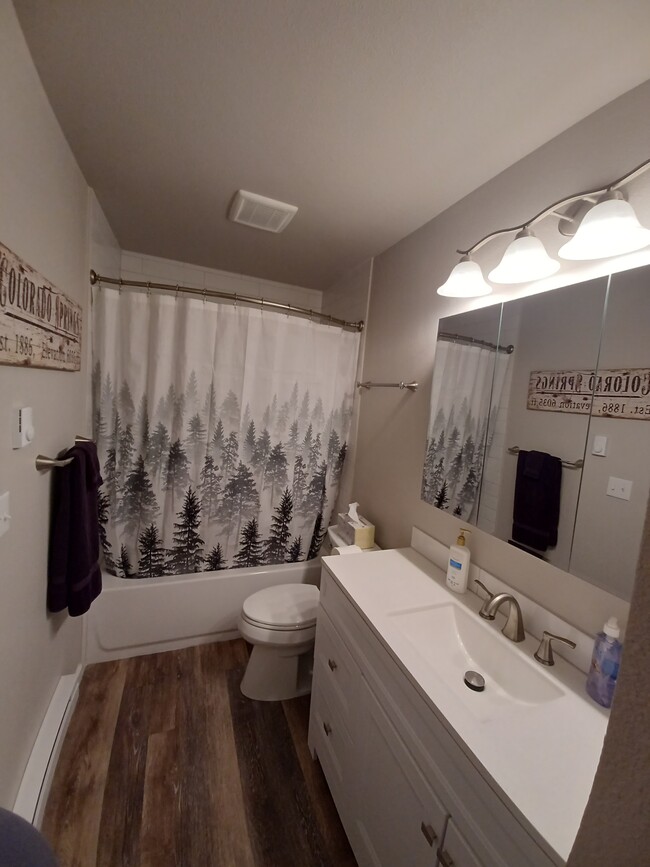 1 full size bathroom - 1219 N Wahsatch Ave