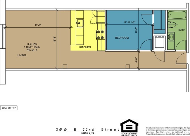 Floorplan - The Brightleaf Building