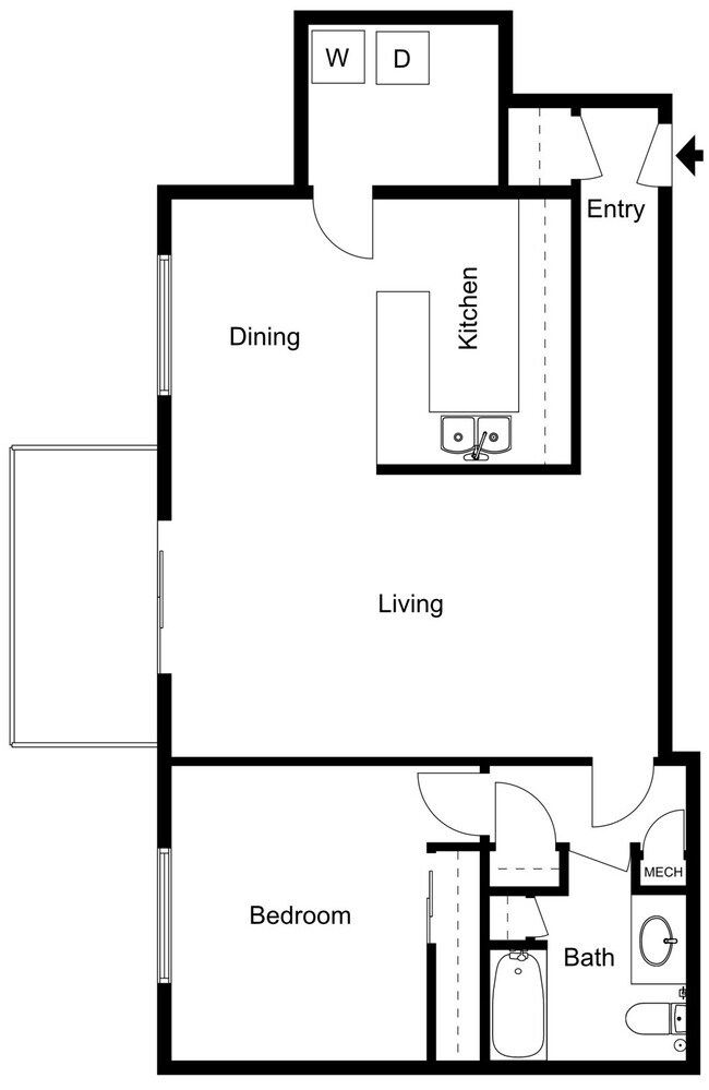 Rollingwood -1B1B - 1000 sqft - Holly 2D.jpg - Rollingwood