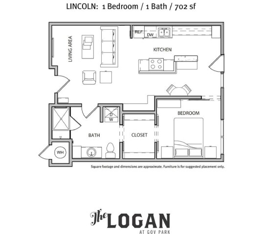 Floorplan - The Logan Apartments