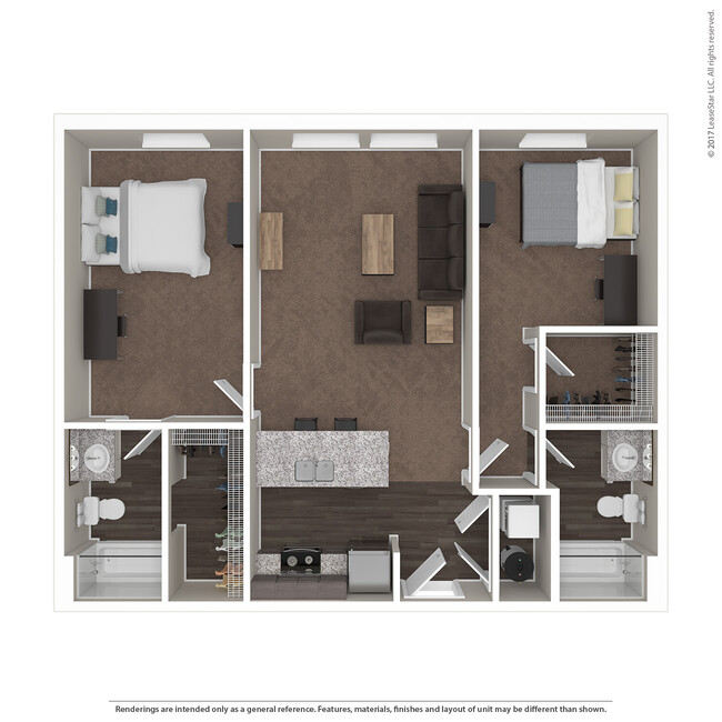 Two Bedroom 2.2 - Statehouse Varsity