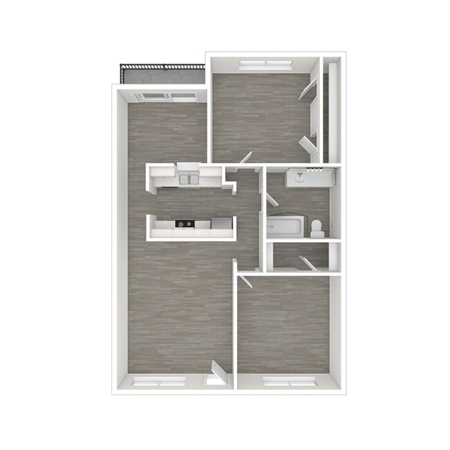 Floorplan - Mission Pointe Club Apartments