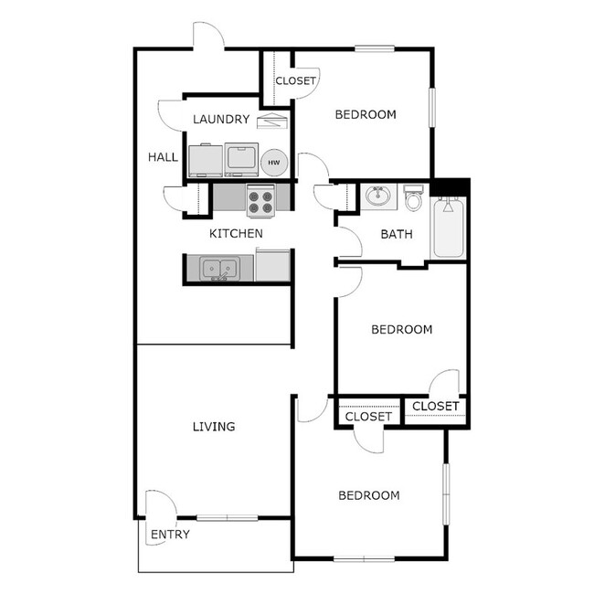 Floorplan - PINE BEND TOWNHOMES