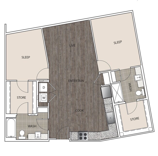 Floorplan - Artisan Twickenham Square