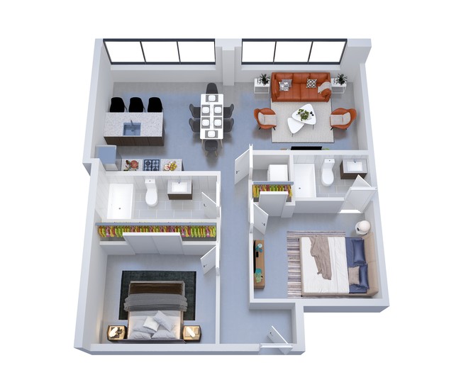 Floorplan - Peanut Factory Flats