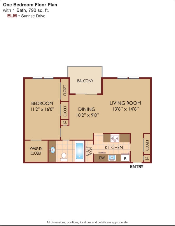 1BR/1BA - Millbrook Village North