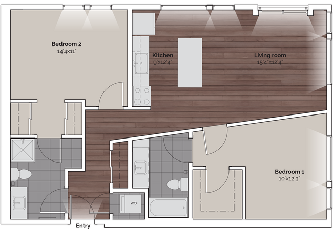 Floorplan - Domain at Wash Park