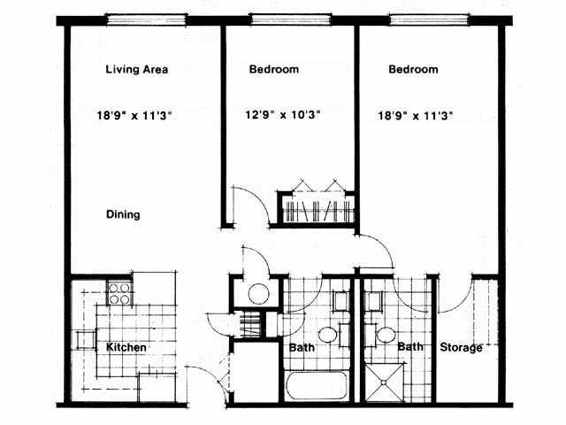 Floorplan - The Bluffs