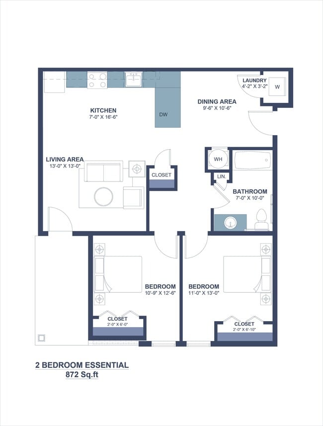 Floorplan - 5604 Apartments