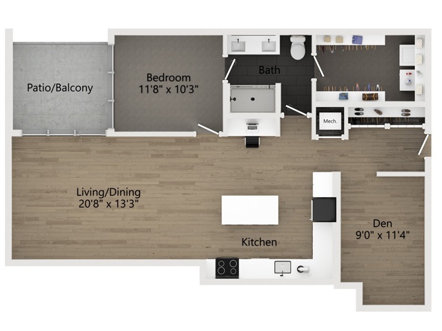 Floorplan - Forth at Navigation