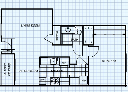 Plan 2 - Sunny Creek Apartments